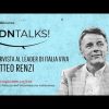 AdnTalks | Intervista a Matteo Renzi