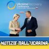Conferenza sulla ricostruzione in Ucraina, Zelensky grande assente