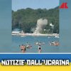 Drone ucraino su una spiaggia. Zelensky invoca Musk per Starlink