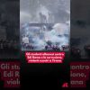 Gli studenti albanesi contro Edi Rama e la corruzione, violenti scontri a Tirana