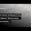 Il riso in bianco non va cotto con l’acqua, la sentenza degli chef
