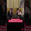 Melania e Trump, “il leader empatico”: le risate del pubblico alla Casa Bianca