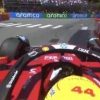 Hamilton, incidente a Monaco: colpisce le barriere e una gomma si stacca – Video