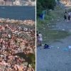 Napoli, assalto alle spiagge: prima la folla, poi i rifiuti – Video