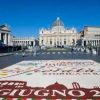 Giubileo delle Pro Loco, volontari e infioratori colorano piazza S.Pietro e via Conciliazione