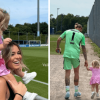 Diletta Leotta con la figlia Aria, visita speciale a papà Karius: “La felicità”