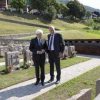 Mattarella in Trentino con cerotto sulla fronte, al capo dello Stato rimosso un neo