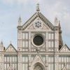 Si arrampicano sulla facciata di Santa Croce a Firenze, ripresi in video choc