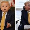 Trump-von der Leyen versione baby, l’AI ricrea l’incontro