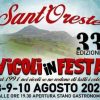 ‘Vicoli in Festa’, dall’8 al 10 agosto nel centro storico di Sant’Oreste