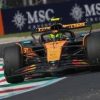 Gp Monza, Norris vola davanti a Leclerc nella terza sessione di libere. Hamilton insegue