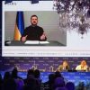 Zelensky a Cernobbio ringrazia l’Italia: “Lavoriamo per fermare Russia”