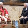Papa in visita al Quirinale, Mattarella: “Rilanciare soluzione due popoli due Stati”. Leone: “Risposte urgenti e lungimiranti”