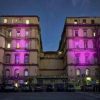 Tumori, nel mese della prevenzione femminile l’Università Vanvitelli si tinge di rosa