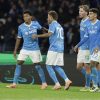 Napoli-Atalanta 3-1, Conte torna primo in classifica