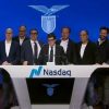 Lazio protagonista al Nasdaq, suonata campana chiusura contrattazioni, Enrico Lotito “grande orgoglio”