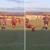Gomitata in campo all’avversario, calciatore arrestato in Galles