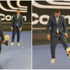 Ibrahimovic, show ai Mondiali: palleggia con Henry… nello studio tv