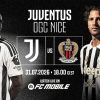 EA Sports FC Mobile trasmette in diretta le amichevoli estive della Juventus