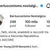 Da Instagram al marchio registrato, ‘Berlusconismo nostalgico’ diventa un brand