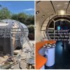 È fan di Star Wars e costruisce un’astronave… in giardino