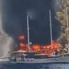 Turchia, incendio a bordo di una nave turistica: oltre cento passeggeri evacuati