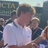 Gp Monza, ecco Sinner: per Jannik arrivo da superstar nel paddock