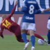 Como-Roma, Malen espulso per fallo su Kaiki: cosa è successo